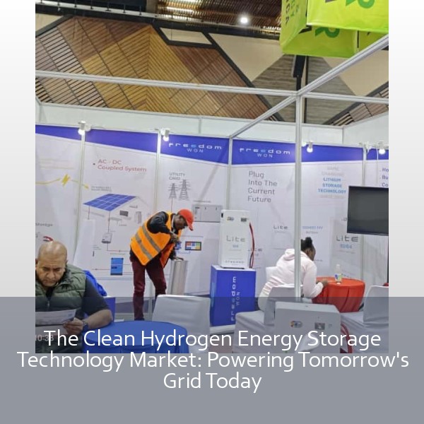 The Clean Hydrogen Energy Storage Technology Market: Powering Tomorrow's Grid Today
